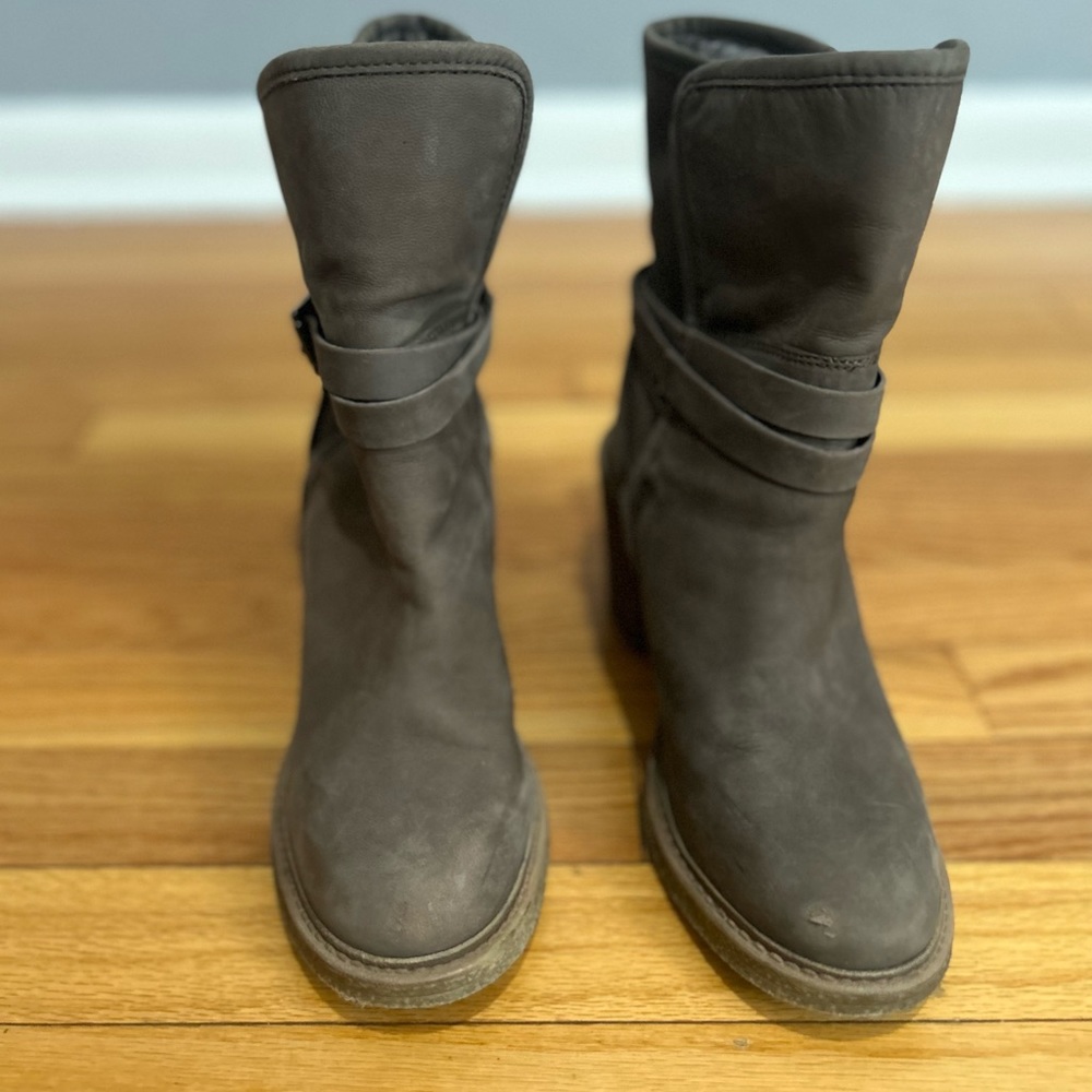Faux Fur Lined Boots booties size 38
